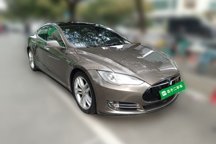 Used Tesla Model S 2015 S 70D Front Right 45 Deg