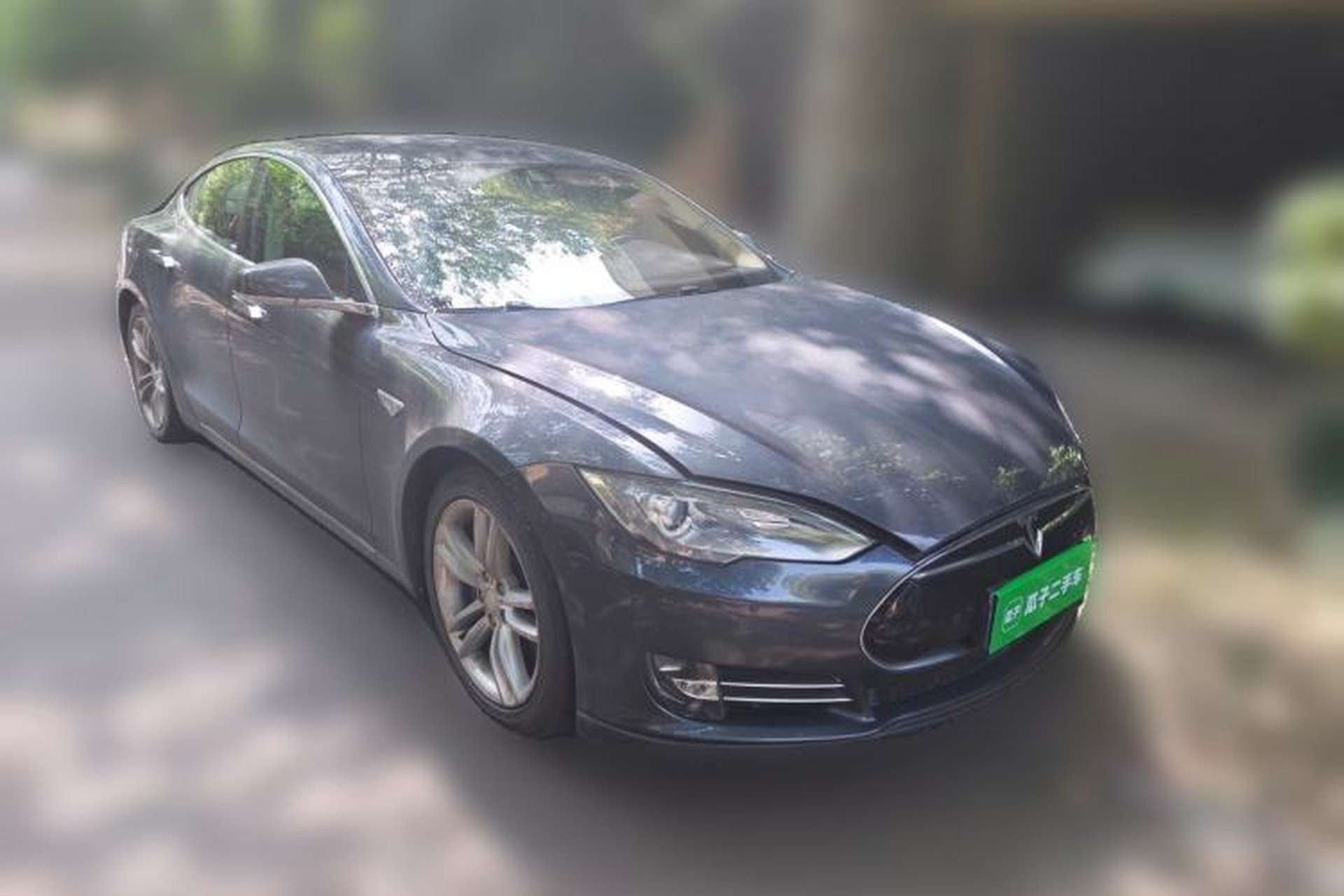 Used Tesla Model S 2015 S 85D Front Right 45 Deg