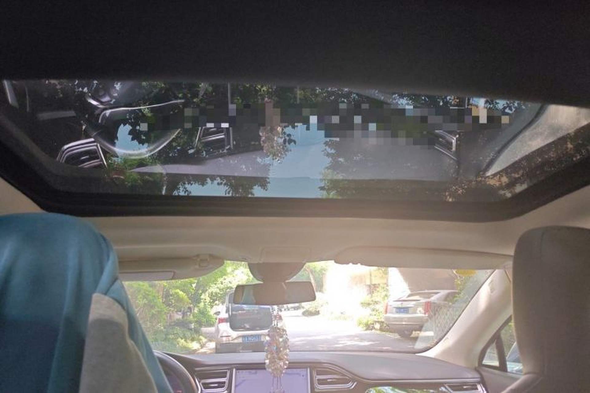 Used Tesla Model S 2015 S 85D Headliner