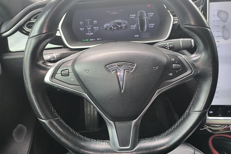 Used Tesla Model S 2015 S P85D Steering Wheel