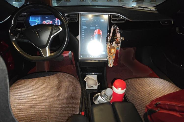 Used Tesla Model S 2015 S 70D Center Console