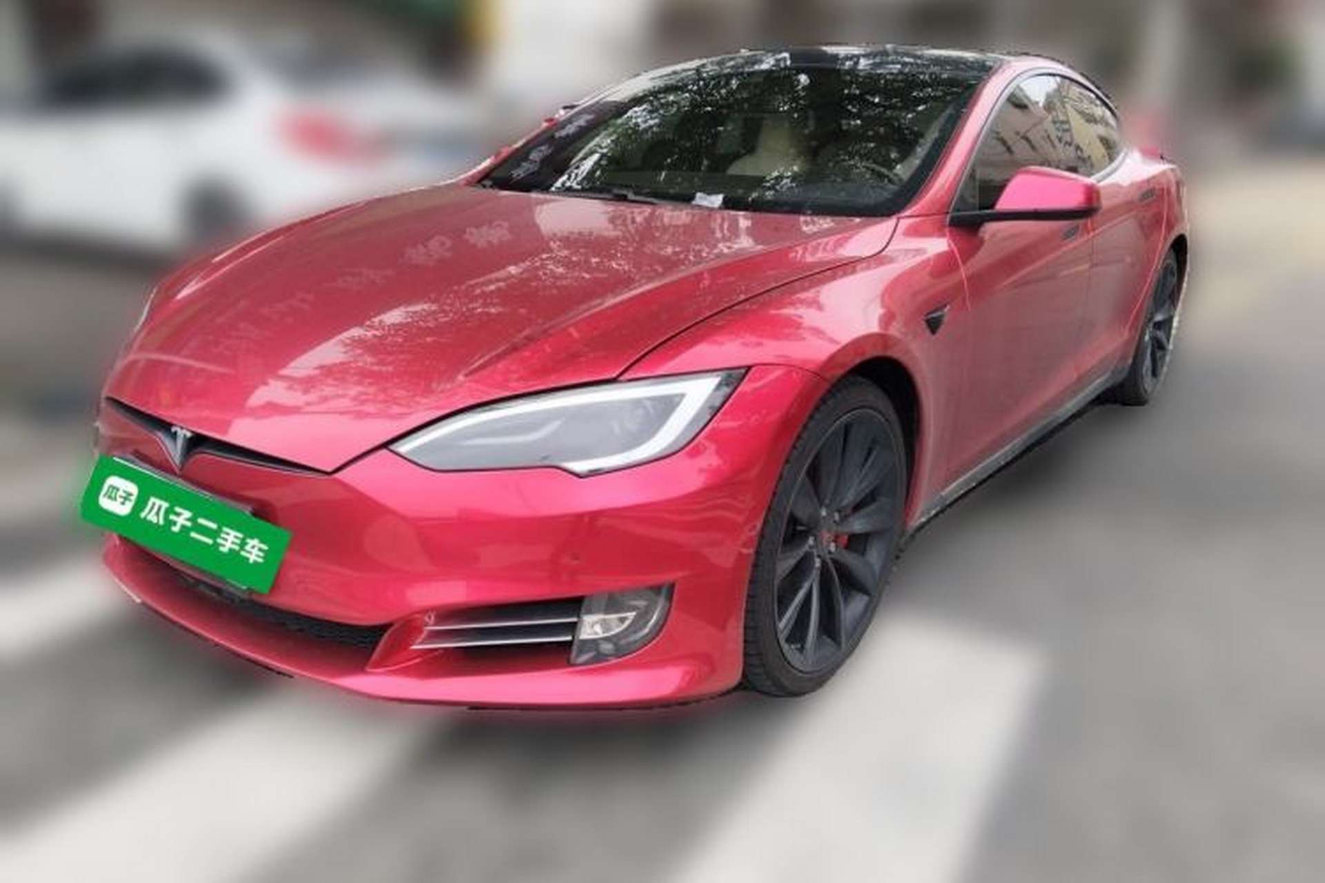 Used Tesla Model S 2015 S P85D Front Left 45 Deg