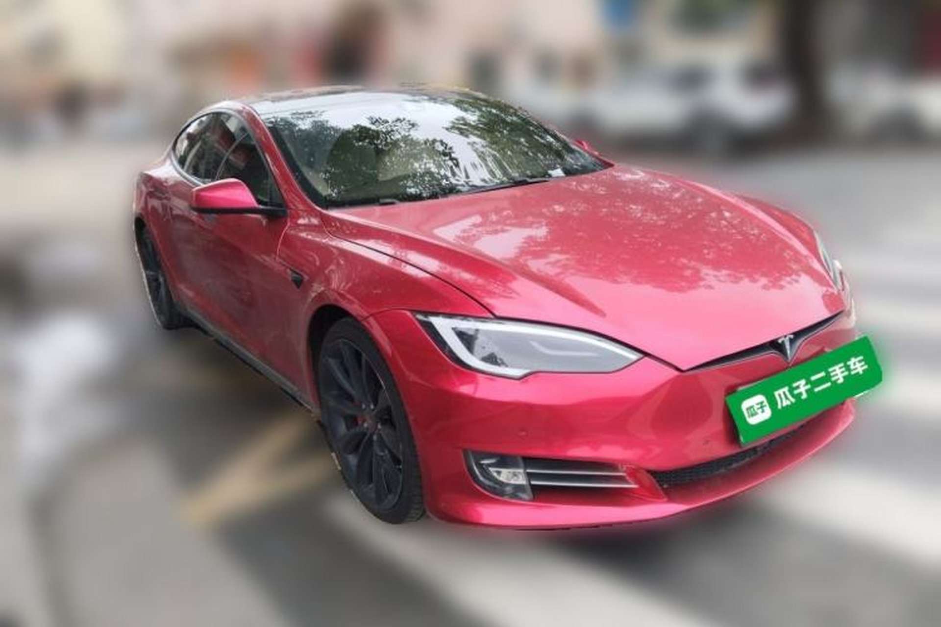 Used Tesla Model S 2015 S P85D Front Right 45 Deg