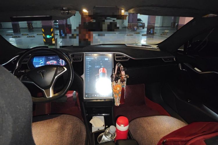 Used Tesla Model S 2015 S 70D Headliner
