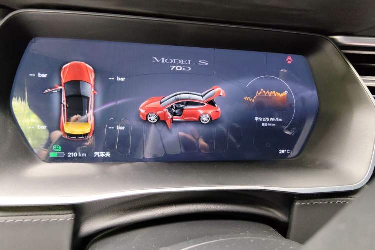 Used Tesla Model S 2015 S 70D Instrument Cluster