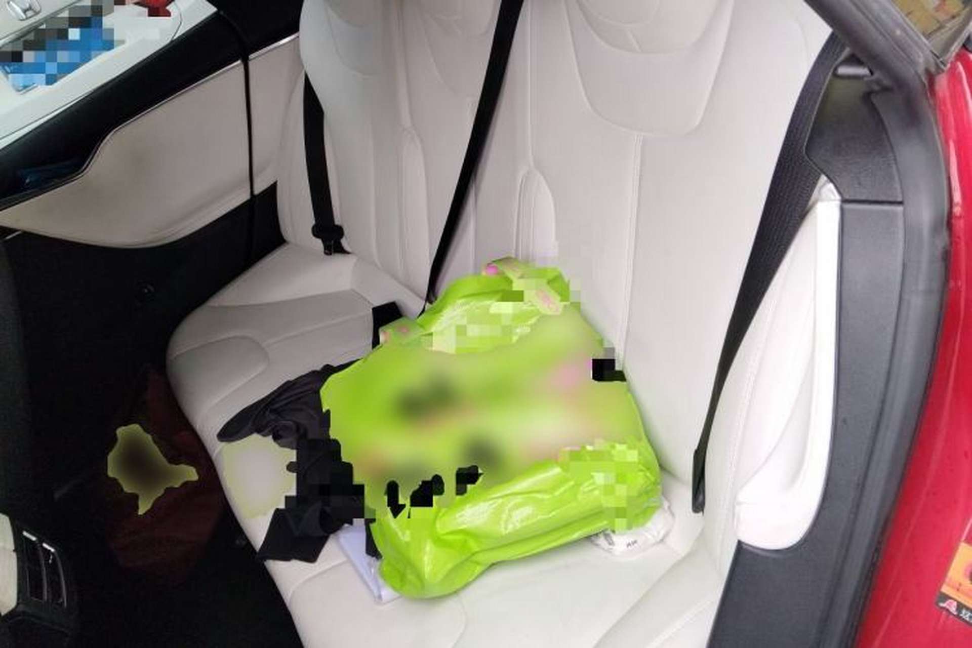 Used Tesla Model S 2015 S P85D Left Rear Seat
