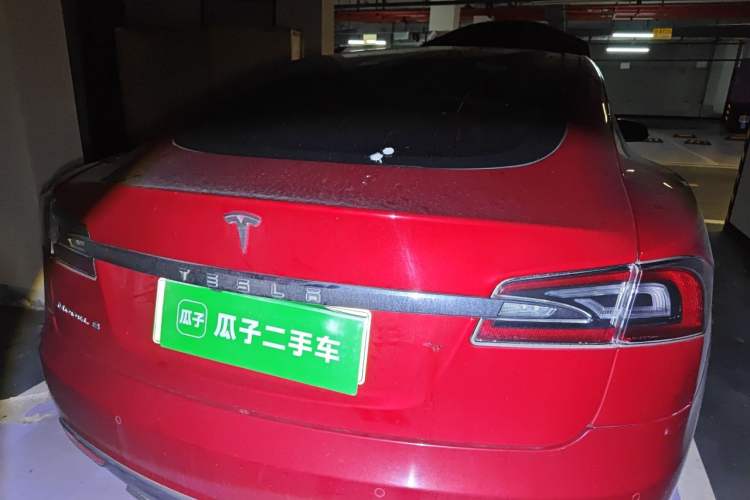 Used Tesla Model S 2015 S 70D Rear
