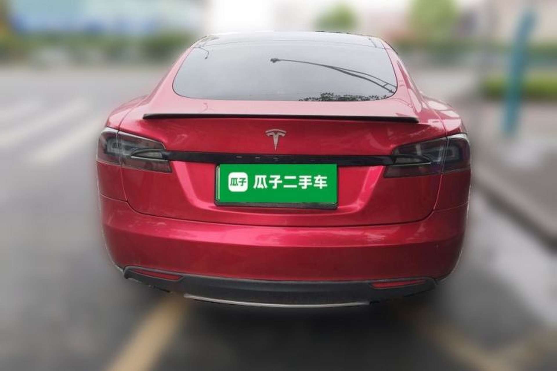 Used Tesla Model S 2015 S P85D Rear