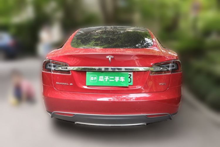 Used Tesla Model S 2015 S 70D Rear