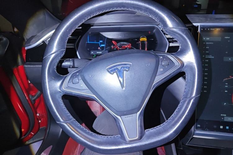 Used Tesla Model S 2015 S 70D Steering Wheel