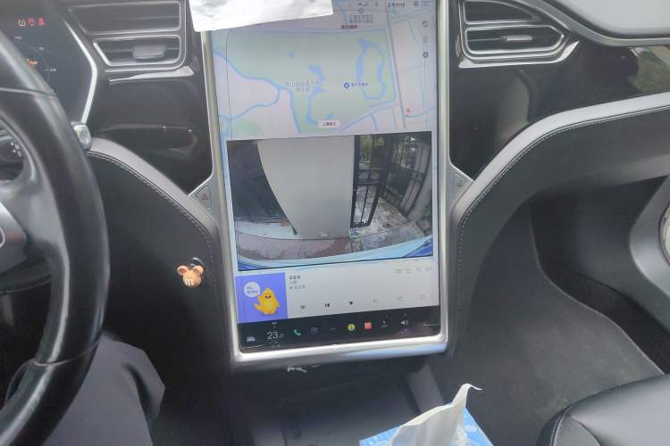 Used Tesla Model S 2015 S 90D Audio And AC Panel