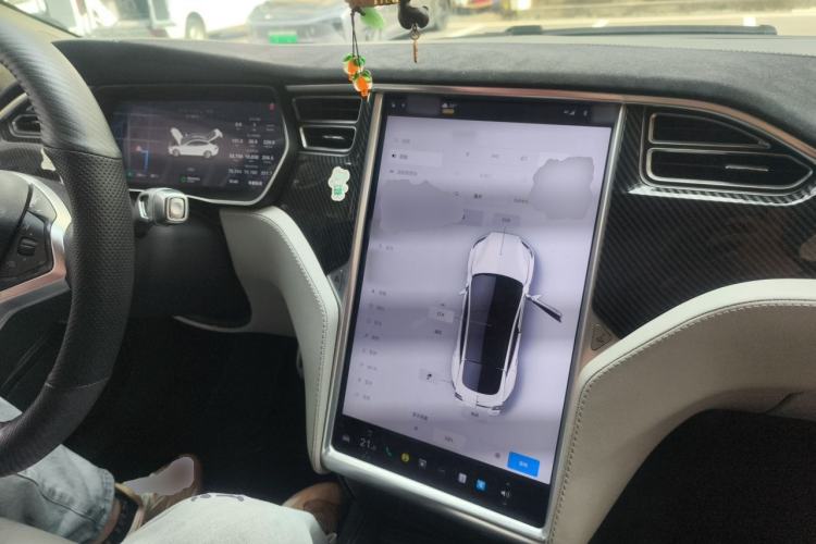 Used Tesla Model S 2015 S 85D Center Console