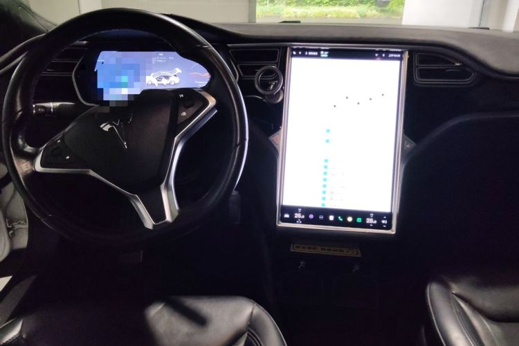 Used Tesla Model S 2015 S 70D Center Console
