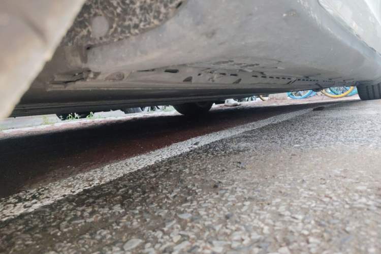 Used Tesla Model S 2015 S 70D Chassis Front Left