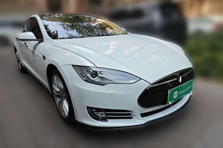 Used Tesla Model S 2015 S 85D Front Right 45 Deg