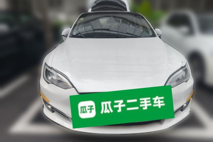 Used Tesla Model S 2015 S 85D Front Right 45 Deg
