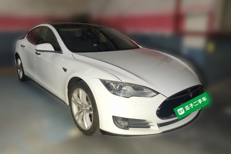 Used Tesla Model S 2015 S 70D Front Right 45 Deg