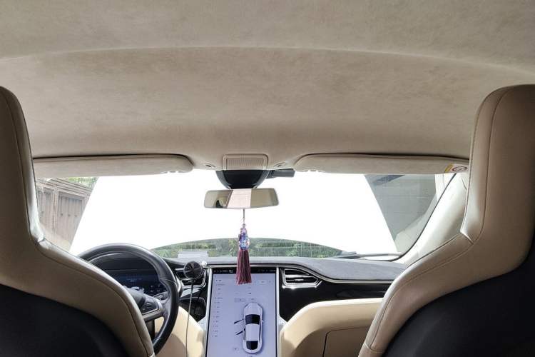 Used Tesla Model S 2015 S 85D Headliner
