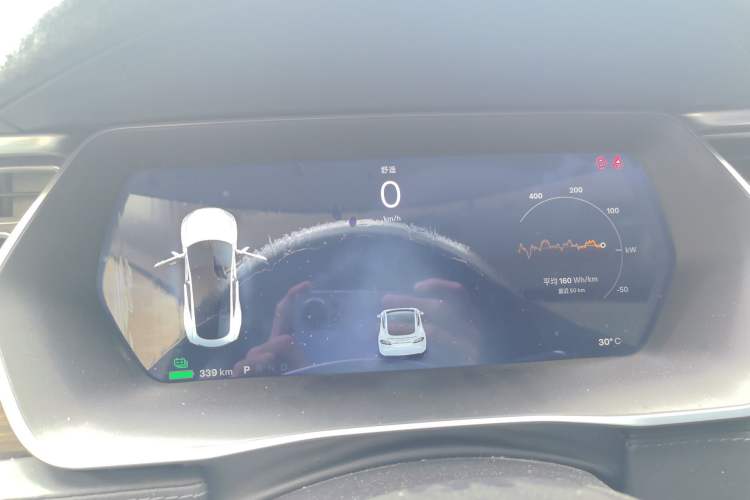 Used Tesla Model S 2015 S P85D Instrument Cluster
