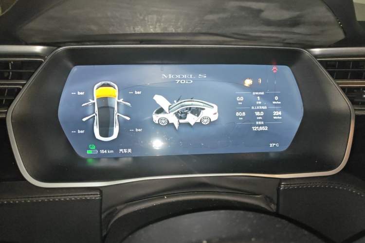 Used Tesla Model S 2015 S 70D Instrument Cluster