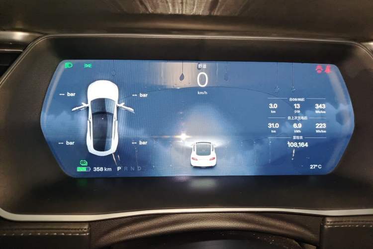 Used Tesla Model S 2015 S 85D Instrument Cluster