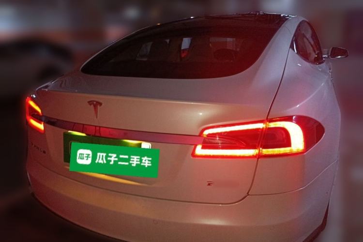 Used Tesla Model S 2015 S P85D Rear