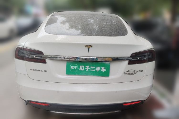 Used Tesla Model S 2015 S 70D Rear