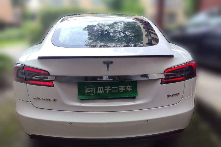 Used Tesla Model S 2015 S P85D Rear