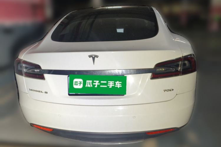 Used Tesla Model S 2015 S 70D Rear