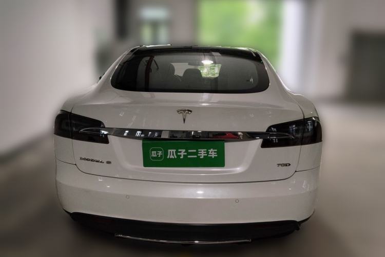 Used Tesla Model S 2015 S 70D Rear
