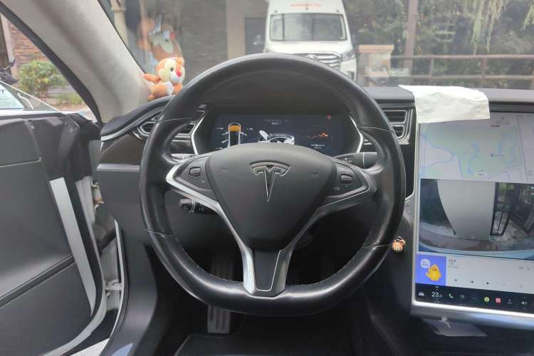 Used Tesla Model S 2015 S 90D Steering Wheel