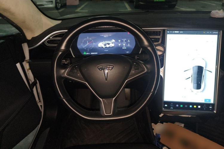 Used Tesla Model S 2015 S 70D Steering Wheel