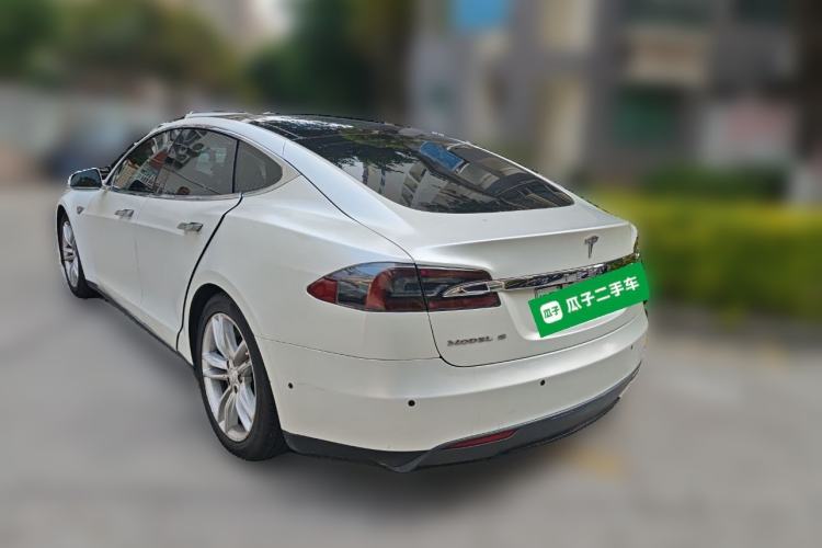 Used Tesla Model S 2016 S 90D Rear Left 45 Deg