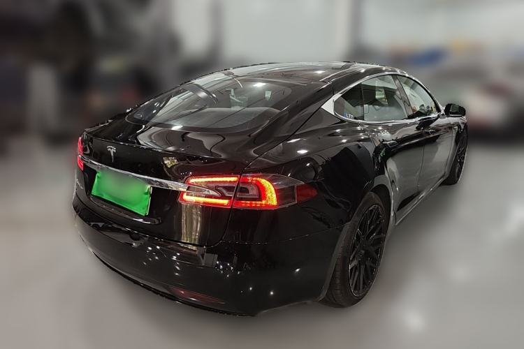 Used Tesla Model S 2016 S 90D Rear Right 45 Deg