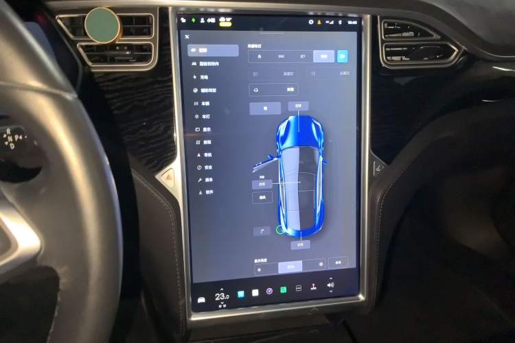 Used Tesla Model S 2016 S 75D Audio And AC Panel