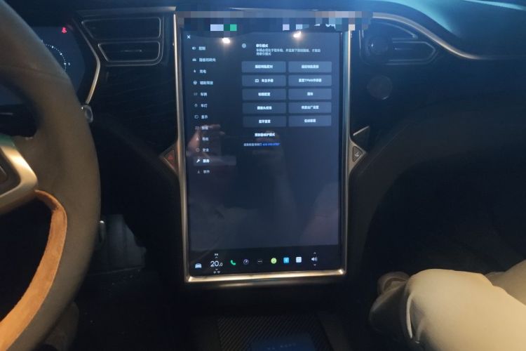 Used Tesla Model S 2016 S 60D Audio And AC Panel