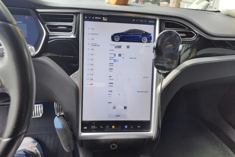 Used Tesla Model S 2016 S 75 Audio And AC Panel