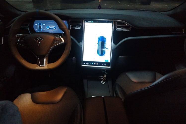 Used Tesla Model S 2016 S 60 Center Console