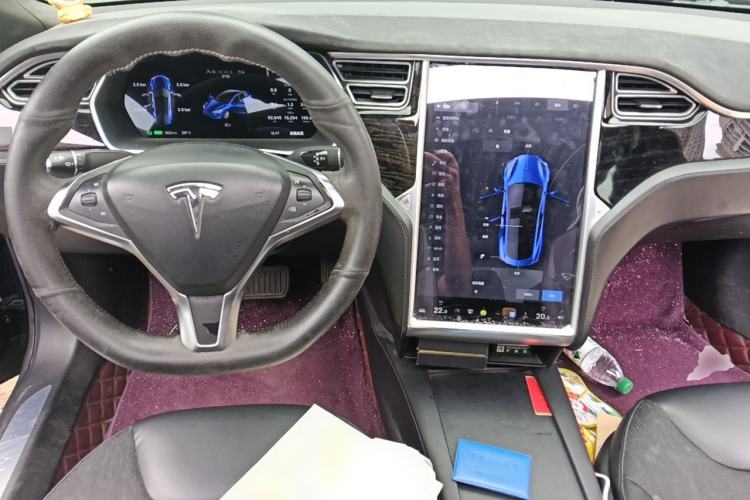 Used Tesla Model S 2016 S 75 Center Console