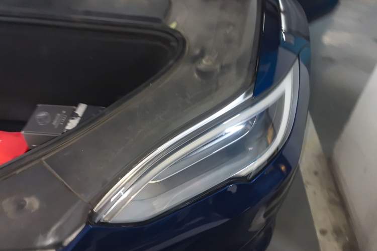Used Tesla Model S 2016 S 75D Engine Bay Left