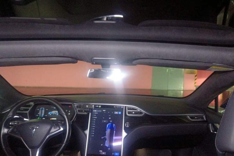 Used Tesla Model S 2016 S 75 Headliner