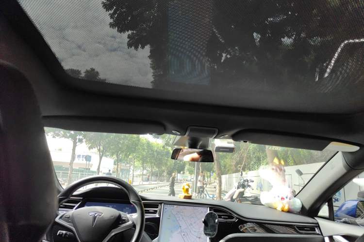 Used Tesla Model S 2016 S 75 Headliner