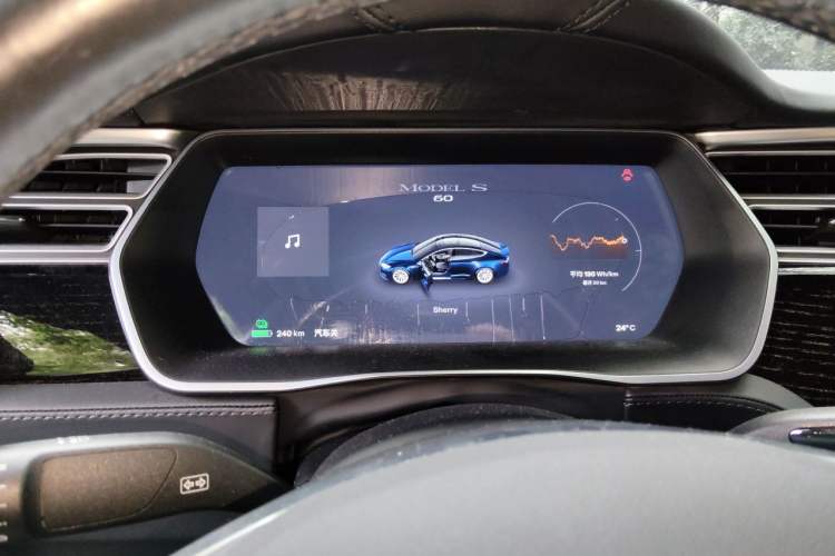 Used Tesla Model S 2016 S 60 Instrument Cluster