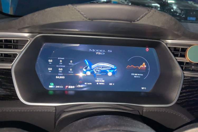 Used Tesla Model S 2016 S 75D Instrument Cluster