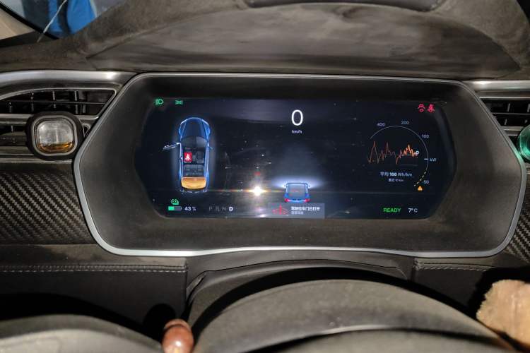 Used Tesla Model S 2016 S P90D Instrument Cluster
