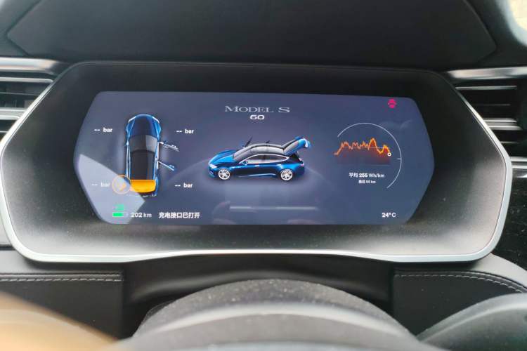 Used Tesla Model S 2016 S 60 Instrument Cluster