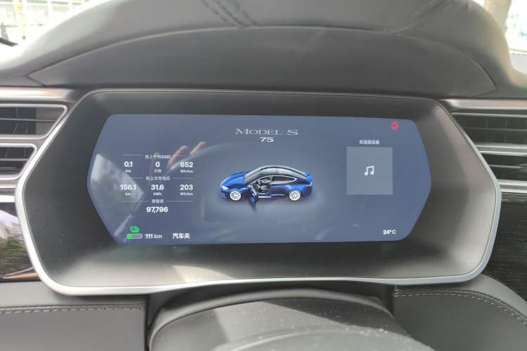 Used Tesla Model S 2016 S 75 Instrument Cluster