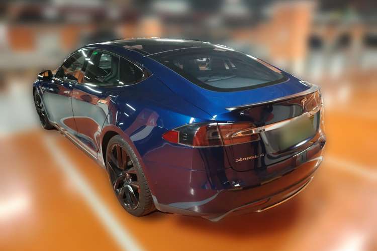 Used Tesla Model S 2016 S P90D Rear Left 45 Deg