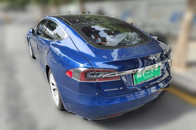 Used Tesla Model S 2016 S 75 Rear Left 45 Deg