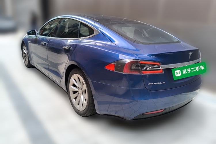 Used Tesla Model S 2016 S 90D Rear Left 45 Deg